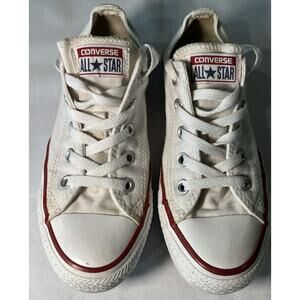 Converse All Star Chuck Taylor Low Top Sneaker White Women's Size 6 Mens 4 W7652